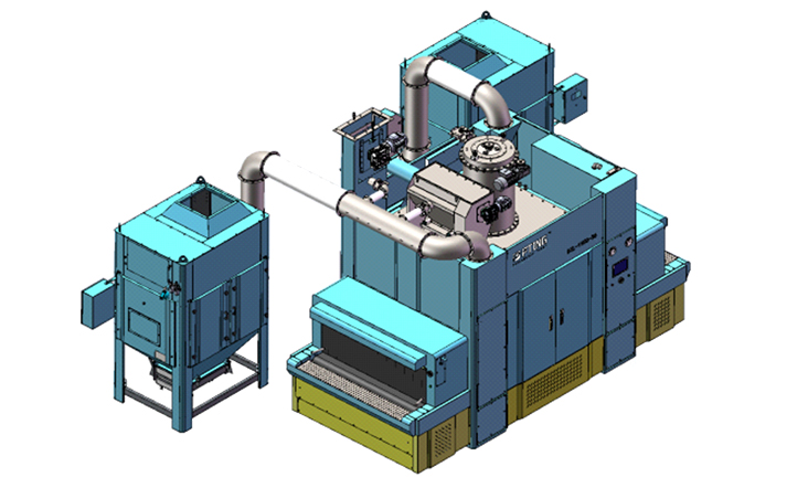 Intelligent Conveyor Sandblasting Machine PT-DXL-1650-32A