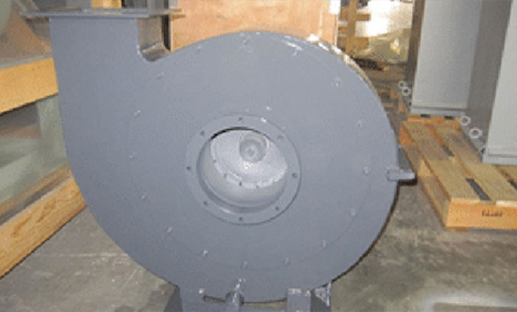 PTRS Centrifugal Fan-Material Conveying Solution